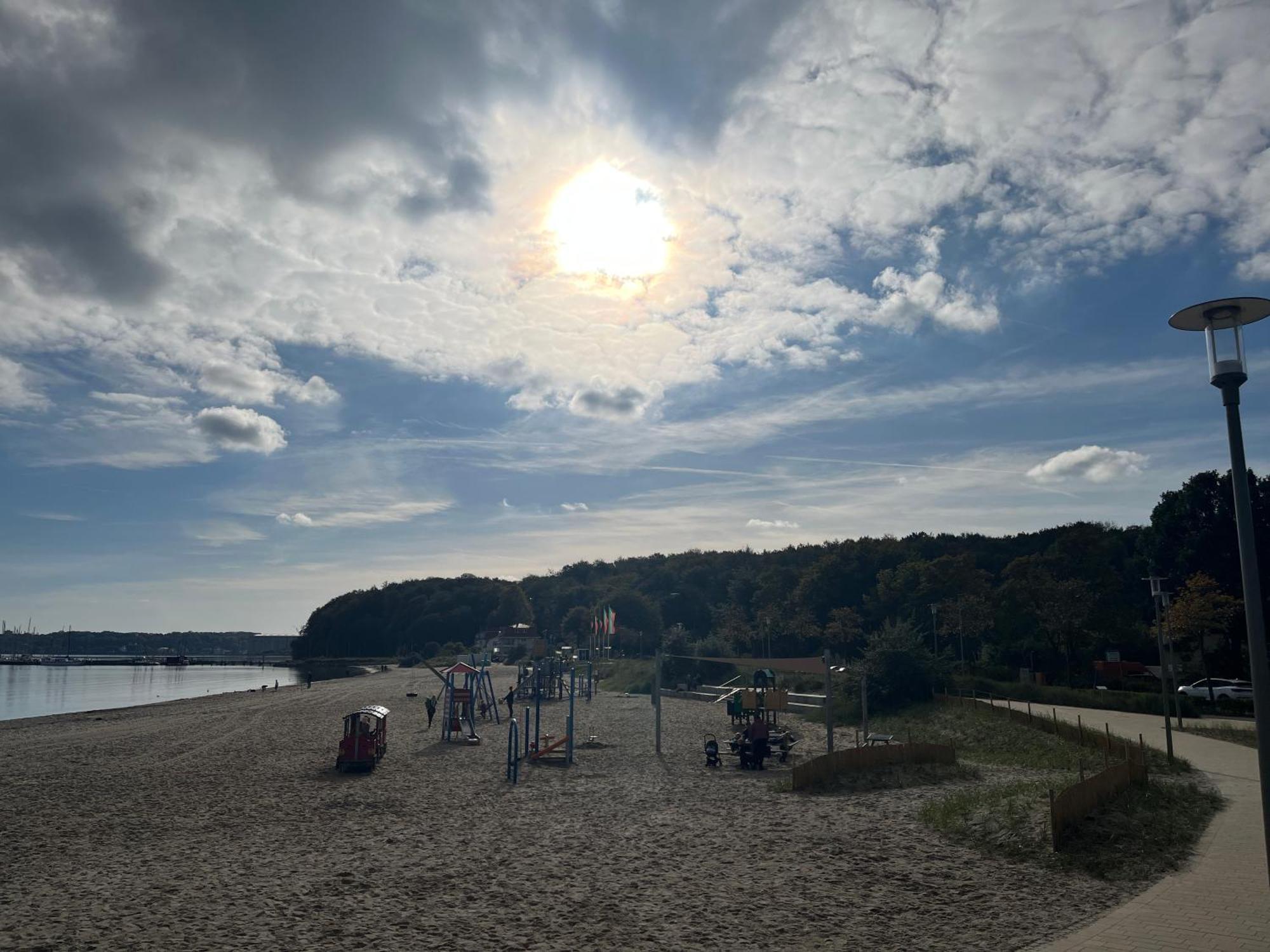 Lieblingsplatz -Wunderschoen, Mit Blick Auf Die Foerde Harrislee Esterno foto